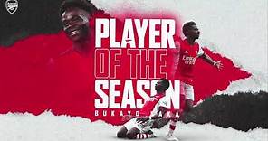 Bukayo Saka is your Arsenal 2021/22 Player of the Season!