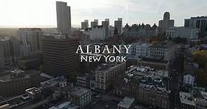 Albany, New York - [4K] Drone Tour