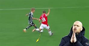 Look What Isak Hansen Aarøen is doing at Man United 🇳🇴