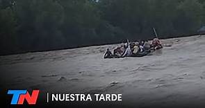 Tragedia en Salta | Volcó una barcaza en Río Bermejo y buscan desesperadamente varios desaparecidos