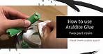 How to use Epoxy Adhesive - Araldite