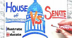 House of Representatives VS Senate | What is the difference between the House and the Senate?