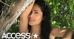 Salma Hayek Wows In A Jaw-Dropping Beach Video | Access