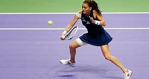 Agnieszka Radwanska vs Garbine Muguruza Semifinals | 2015 WTA Finals Highlights
