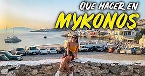 Qué hacer en MYKONOS - Viajamos a Grecia ¿Qué cosas puedes ver en 1 DÍA en esta ISLA GRIEGA?