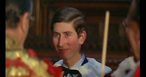 Prince Charles At House Of Lords (1970)