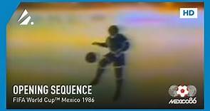 FIFA World Cup 1986 - Broadcast Opening Sequence