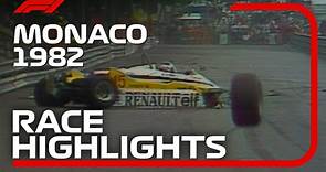 1982 Monaco Grand Prix: Race Highlights | DHL F1 Classics
