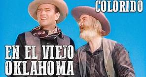 En el viejo Oklahoma | COLOREADO | John Wayne | Película de Vaqueros