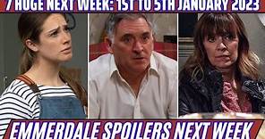 7 huge Emmerdale spoilers for next week: 1st to 5th January 2023 | 7 Jaw-Dropping Emmerdale