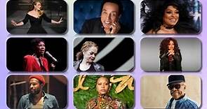 Los 50 cantantes de soul más famosos - entretenimiento