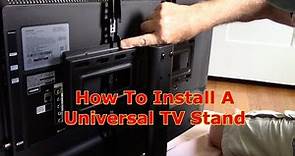 How To Assemble A Universal TV Stand