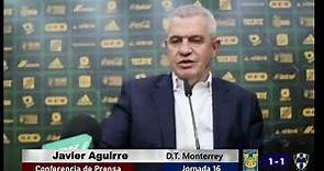🎙 Javier Aguirre │ Tigres 2 - 1 Monterrey │ Guardianes 2021 │ Conferencia de Prensa Jornada 16