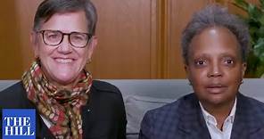 Chicago Mayor Lori Lightfoot, Wife Amy, Wish Chicago A Happy Thanksgiving