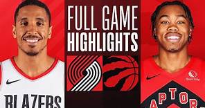 TRAIL BLAZERS at RAPTORS | FULL GAME HIGHLIGHTS | October 30, 2023