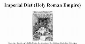 Imperial Diet (Holy Roman Empire)