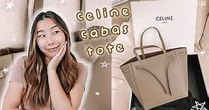 Celine Small Cabas Tote Unboxing + First Impressions