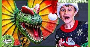 ¡NUEVO EPISODIO! 🎅Sorpresa de Santa Claus en el Expreso Polar🎅 | Videos de dinosaurios para niños