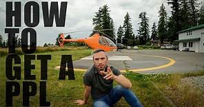 HOW TO GET YOUR PPL H Private Pilot License Helicopter