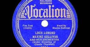 1937 HITS ARCHIVE: Loch Lomond - Maxine Sullivan