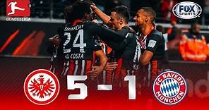 Eintracht Frankfurt - Bayern Múnich [5-1] | GOLES | Jornada 10 | Bundesliga