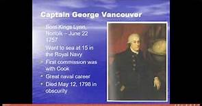 John Horton on Captain George Vancouver's Voyage in 1792
