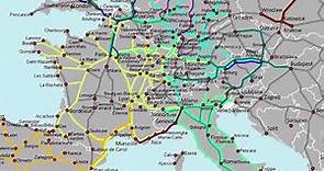 map of europe high speed rail