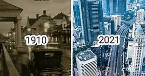 Evolution of city "Jakarta - Indonesia" Since 1910 - 2021