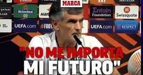 Mendilibar: "No me importa mi futuro en Sevilla" I MARCA