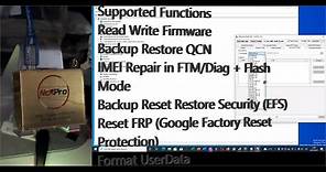 UMT multi tool QcFire v7 0 update instalacion y funciones