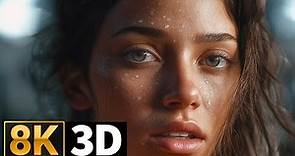 Face Portraits - Close Up (8K 3D)