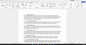 Microsoft Word - How to Have Word Read Your Text Aloud (Text To Speech)