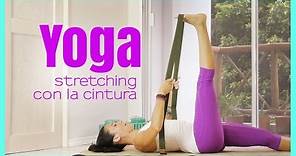 Yoga - Stretching gamba con la cintura