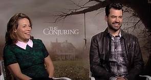 Lili Taylor & Ron Livingston - The Conjuring Interview HD