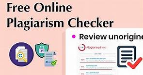 How to check plagiarism checker for free online - Rephrase - Plagiarism Checker for free