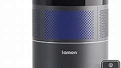 Lamon® Humidifiers for Bedroom, 400ML/H Rapid Evaporative Humidifier, Air Purifier with Anion& Filter for Large Room, Quiet Sleep Mode, Top Fill Essential Oil Diffuser for Home, Plants(4.5L/1.2G)