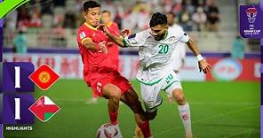 #AsianCup2023 | Group F : Kyrgyz Republic 1 - 1 Oman