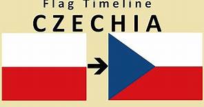 Flag of Czechia : Historical Evolution (with the national anthem of Czechia)