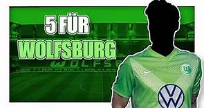 VfL Wolfsburg: 5 Wölfe-Transfers um in die Champions-League zukommen!