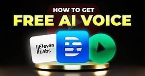 Best AI Voice Generator For FREE in 2024