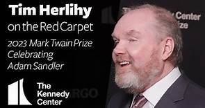 Tim Herlihy - 2023 Mark Twain Prize Red Carpet (Adam Sandler)