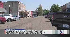 Fourteen people shot Sunday in Clarksdale, MS