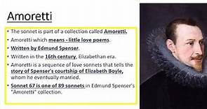 Amoretti | Sonnet 67 | Edmund Spenser | Summary, Analysis, and Notes