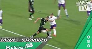 Auzqui Carlos Daniel gólja az Újpest FC – Ferencvárosi TC mérkőzésen