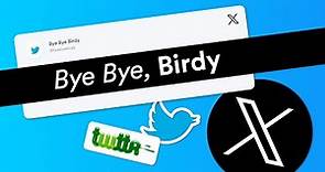 Twitter Logo Evolution From Bird to X