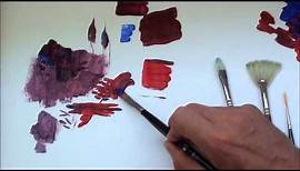 Tipps für Anfänger der Acrylmalerei (1): Pinsel, Teil 2 | Maltechniken