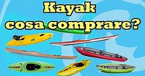 Scelta del kayak