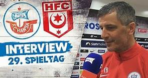 Interview mit Jens Härtel vor dem 29. Spieltag