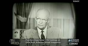 President Eisenhower Speech on Little Rock