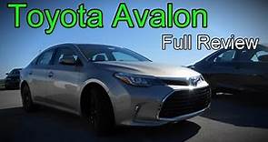 2016 Toyota Avalon: Full Review | XLE, Plus, Premium, Touring, Limited & Hybrid